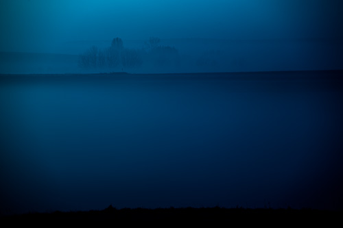 noc, mgła, pejzaż, fot. Piotr Kubic